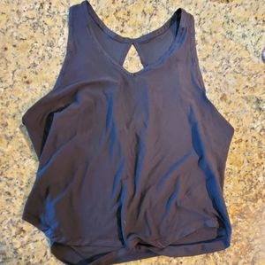 Workout open back top